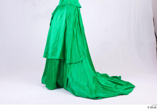  Photos Woman in Ceremonial 20th century Dress 20th century green dress long skirt upper body 0007.jpg